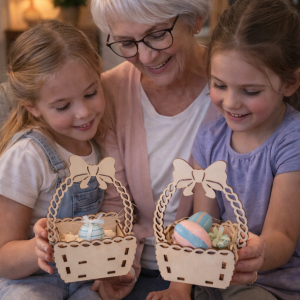 Velikonočna košarica za jajčko