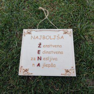 Tablica najboljša žena