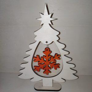 Smreka naravna z okraskom 4