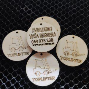 obeski za ključe za podjetja